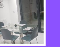 A dining area