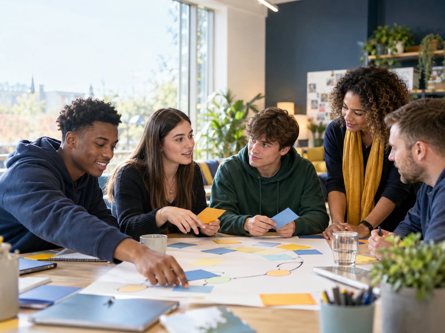 Young people planning their futures